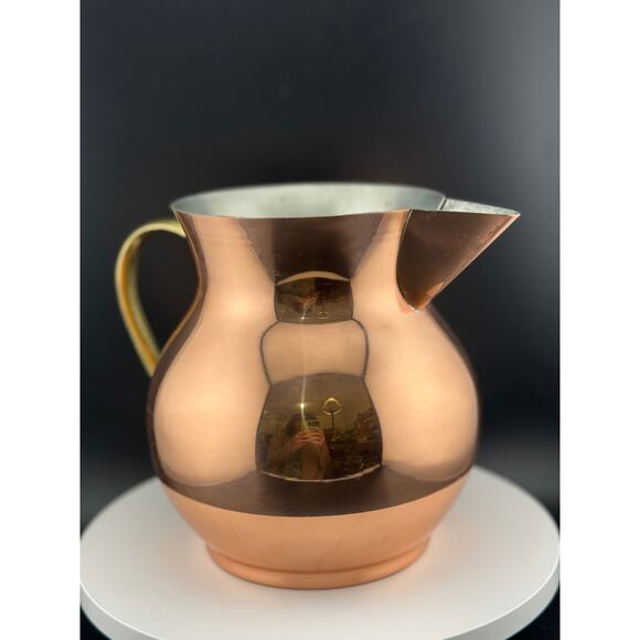 Sormaia Portugese Copperware Pitcher - Picture 2 of 9